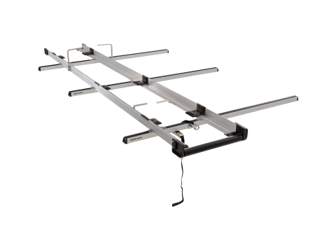 Porte-échelle multi-coulissant 4 0 m avec rouleau de 470 mm Toyota Hiace Gen VI 2019-
