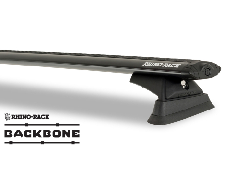 Kit 2 barres de toit noire Vortex 1500mm RCL avec Backbone RJKB2 Jeep Wrangler JK 2011-2019