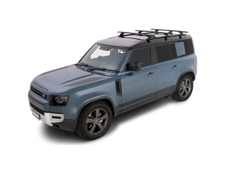 Kit 3 barres de toit noire Vortex 1370mm RCL Land Rover Defender II 110 L663 2020-