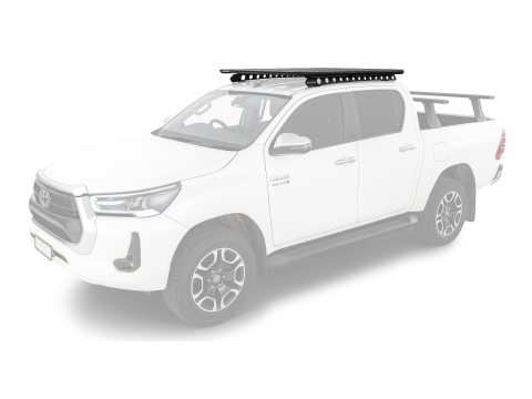 Kit galerie Rhino Rack Pioneer 6 1500x1240mm avec Backbone Toyota Hilux Revo 2015-