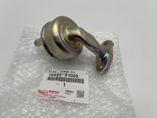 Receveur huile turbo gauche VDJ200