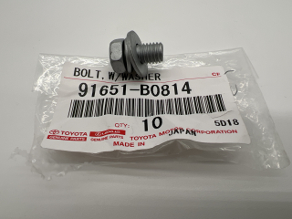 Boulon de tôle pare chaleur HDJ80