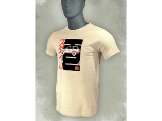 Tshirt homme HDJ80 Dream Team Car sable