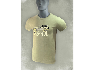 Tshirt homme HDJ80 Dream Team Car kaki