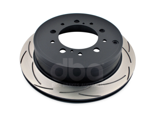 Disque frein arrière rainuré DBA Toyota VDJ200