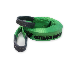 Sangle de traction 10M 9T largeur 60mm OUTBACK IMPORT vert
