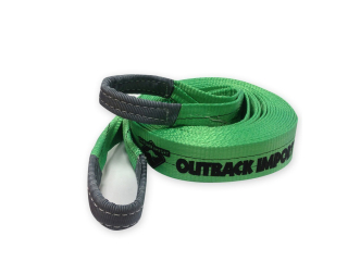 Sangle tour d'arbre 2.4M 7T5 largeur 50mm OUTBACK IMPORT verte
