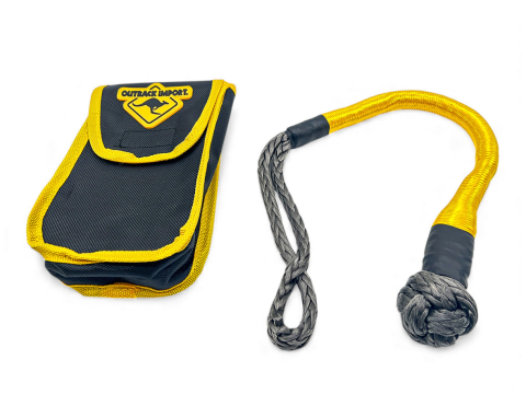 Manille souple textile 10T Outback Import avec sacoche