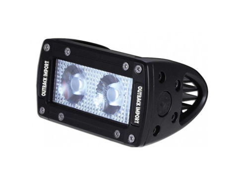 Barre LED Spot Beam 2 LED 20W / 1800 lumens - avec fixation inférieure