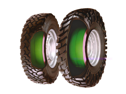 Système beadlock interne pneumatique SecondAir pour jante 17x7 17x8 17x9