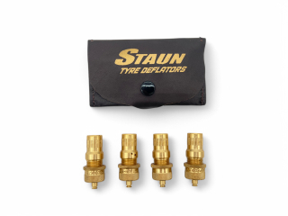 Degonfleurs pneus Staun 1.03 a 3.9 bars (jeu de 4) : vert