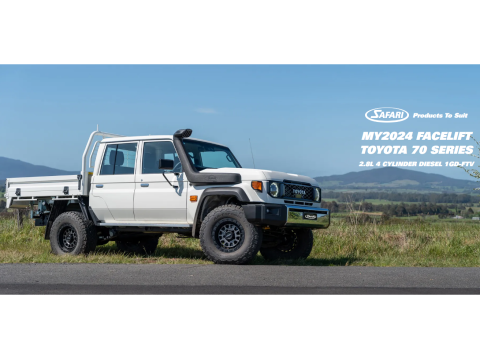 Snorkel Safari Armax Toyota Land Cruiser HZJ7 GDJ7 GRJ7 2024+