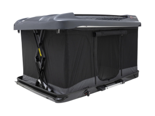 Tente de toit coque rigide électrique ARB Altitude - Ouverture horizontale