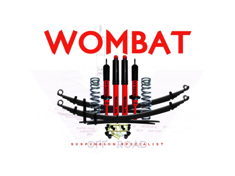 Kit suspension complet +50mm Wombat Nissan Navara D23 NP300 Lames AR 50-300