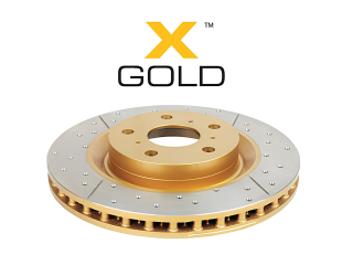 Disque frein avant rainuré percé DBA Toyota Land Cruiser VJA300 GDJ250