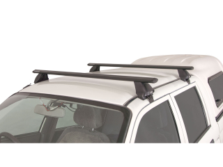 Kit 2 barres de toit Rhino Rack Sportz 1260mm Mitsubishi L200 K74 Double Cab 1996-2006
