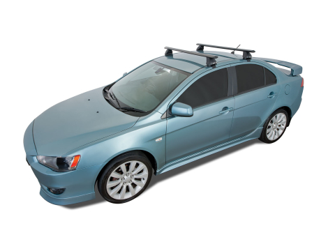 Kit 2 barres de toit Rhino Rack Sportz 1260mm Mitsubishi Lancer 2007+ Toyota Corolla 2001-2007
