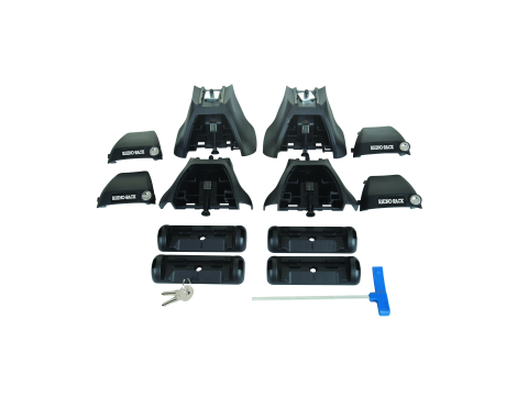 Kit 2 barres de toit Rhino Rack Sportz 1260mm Kia Soul 2009-2014