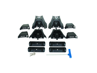 Kit 2 barres de toit Rhino Rack Sportz 1260mm Kia Optima TF 2011-2015