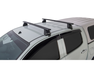 Kit 2 barres de toit Rhino Rack Sportz 1260mm Isuzu D-Max Double Cab 2012-2020