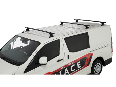 Kit 3 barres de toit Rhino Rack Sportz 1650mm Toyota Hiace 2019-