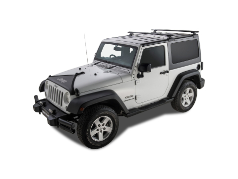Kit 2 barres de toit Rhino Rack Sportz 1500mm Jeep Wrangler JK 2p 2011-2019