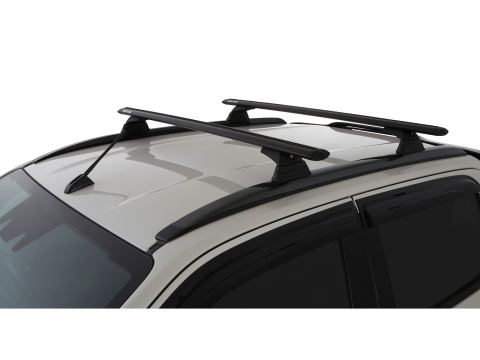 Kit 2 barres de toit Rhino Rack Sportz 1260mm Isuzu D-Max X-Terrain Double Cab rails de toit affleurants 2020+