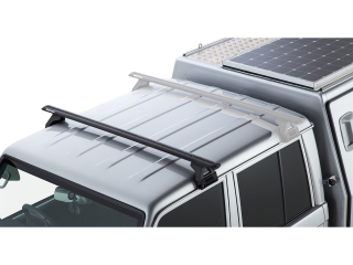 Kit 1 barre de toit Rhino Rack Sportz 1500mm Toyota Land Cruiser HZJ79 GRJ79 double cab