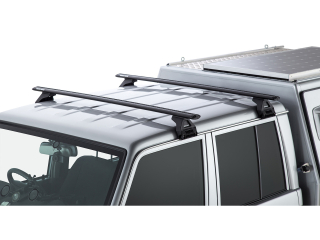 Kit 2 barres de toit Rhino Rack Sportz 1500mm Toyota Land Cruiser HZJ79 GRJ79 double cab