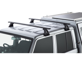 Kit 2 barres de toit Rhino Rack Sportz 1500mm Toyota Land Cruiser HZJ79 GRJ79 double cab