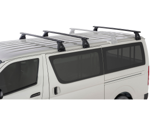 Kit 3 barres de toit Rhino Rack Sportz 1500mm Toyota Hiace 1989-2005