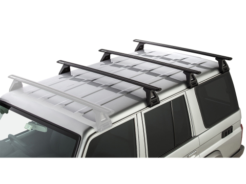 Kit 3 barres de toit Rhino Rack Sportz 1500mm Toyota Land Cruiser HZJ76 GRJ76