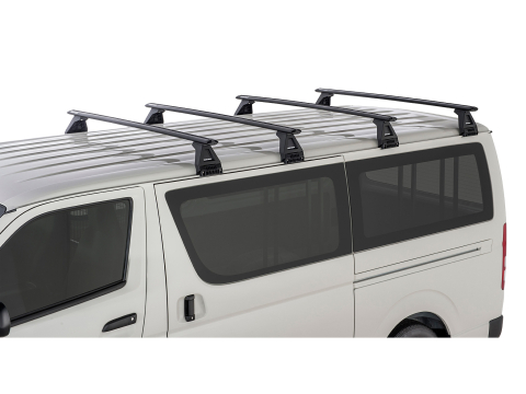 Kit 4 barres de toit Rhino Rack Sportz 1500mm Toyota Hiace 1989-2019