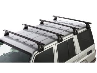 Kit 4 barres de toit Rhino Rack Sportz 1500mm Toyota Land Cruiser HZJ76 GRJ76
