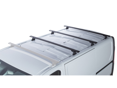 Kit 3 barres de toit Rhino Rack Sportz 1650mm Renault Trafic X82 SWB Low Roof 2015-