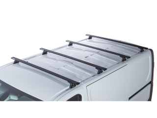 Kit 4 barres de toit Rhino Rack Sportz 1650mm Renault Trafic X82 SWB Low Roof 2015-