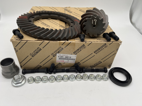 Couple conique arrière HDJ80 12x43 version pour blocage de différentiel électrique