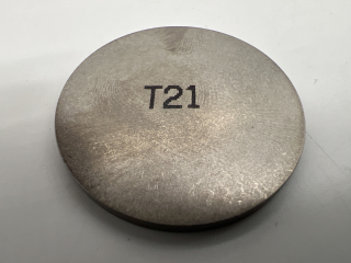 Pastille cale réglage soupapes ep2.9mm motorisations 1HD-T 1KZ-T 1HZ 2LT 3L 5L