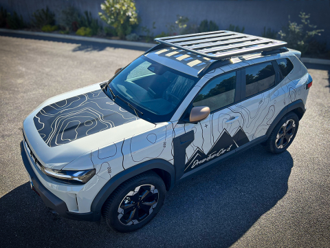 Kit galerie intégrale Pioneer 6 1300x1430mm N4-Offroad pour Dacia Duster 2024+