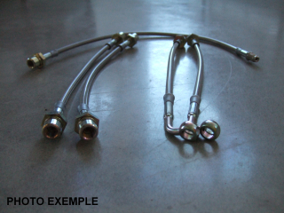 Kit durites de Frein aviation en inox Hilux Revo
