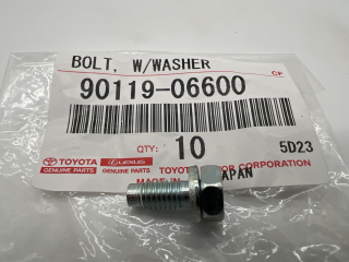 Boulon de fixation carter d'huile sur bloc moteur HDJ80 HDJ100 HZJ7
