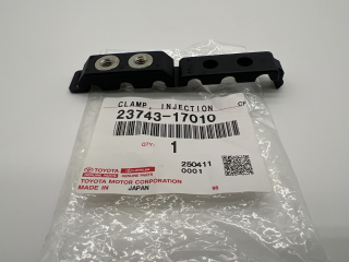 Clips collier 3 conduites injecteurs No4 No5 No6
