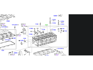 Culasse nue Land Cruiser 3.0D4-D KDJ9 KDJ12 KDJ15