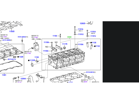 Culasse nue Land Cruiser 3.0D4-D KDJ9 KDJ12 KDJ15