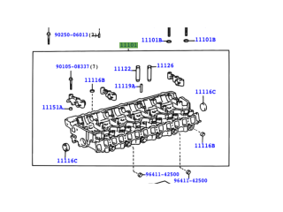 Culasse nue Land Cruiser HDJ100