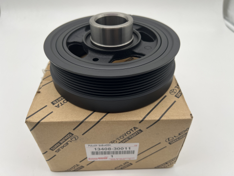 Poulie damper vilebrequin KDJ9 KDJ12 KDJ15 173cv Hilux Vigo 3.0D4-D