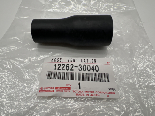 Durite No2 de reniflard - mise à l'air cache culbuteur KDJ12 KDJ15 Hilux