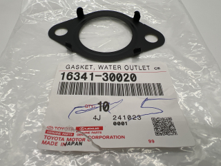 Joint pipe eau sur culasse KDJ9 KDJ12 KDJ15 Hilux Vigo