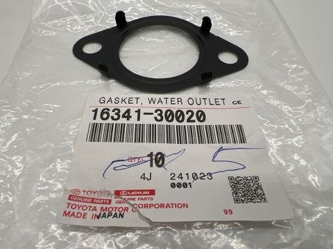 Joint pipe eau sur culasse KDJ9 KDJ12 KDJ15 Hilux Vigo