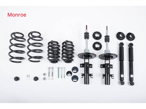Kit suspension Desert Seikel Monroe pour Volkswagen Transporter T6.1 4Motion